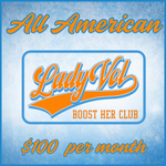 * Lady Vol Boost Her Club $100 Monthly "ALL- AMERICAN" Membership