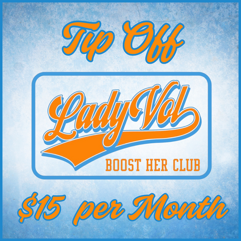 * Lady Vol Boost Her Club $15 Monthly Donation