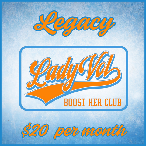 * Lady Vol Boost Her Club $20 Monthly Donation