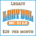 * Lady Vol Boost Her Club $20 Monthly Membership