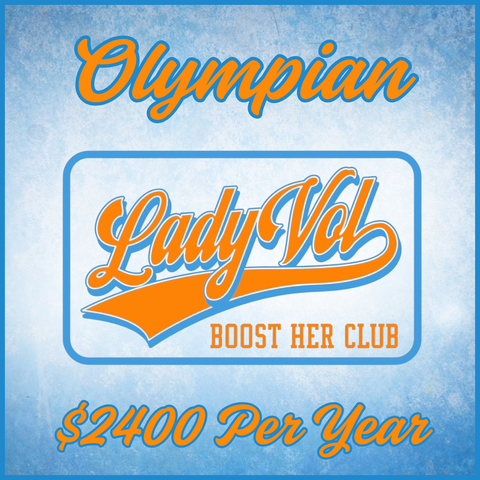 * Lady Vol Boost Her Club FULL YEAR "OLYMPIAN" Membership