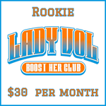 * Lady Vol Boost Her Club $30 Monthly "ROOKIE" Membership