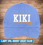 * Signature Lady Vol Kiki Milloy #9 Blue Cap