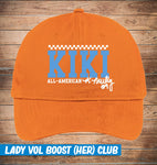 * Signature Lady Vol Kiki Milloy #9 Orange Cap