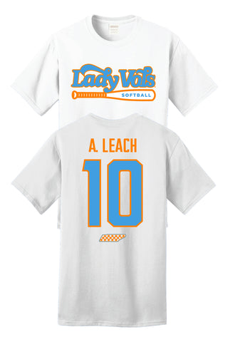 * NEW-2025/26 Alannah Leach Lady Vol Softball Shirzee T-Shirt- PRE-ORDER