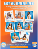 * HOT! New Tennessee Lady Vol Autographed Softballs