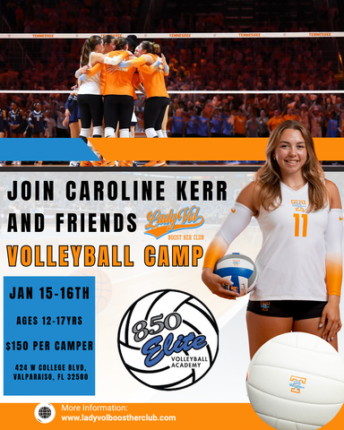 Lady Vol BHC-Caroline Kerr Volleyball Winter Camp in Florida-Jan 15 2026